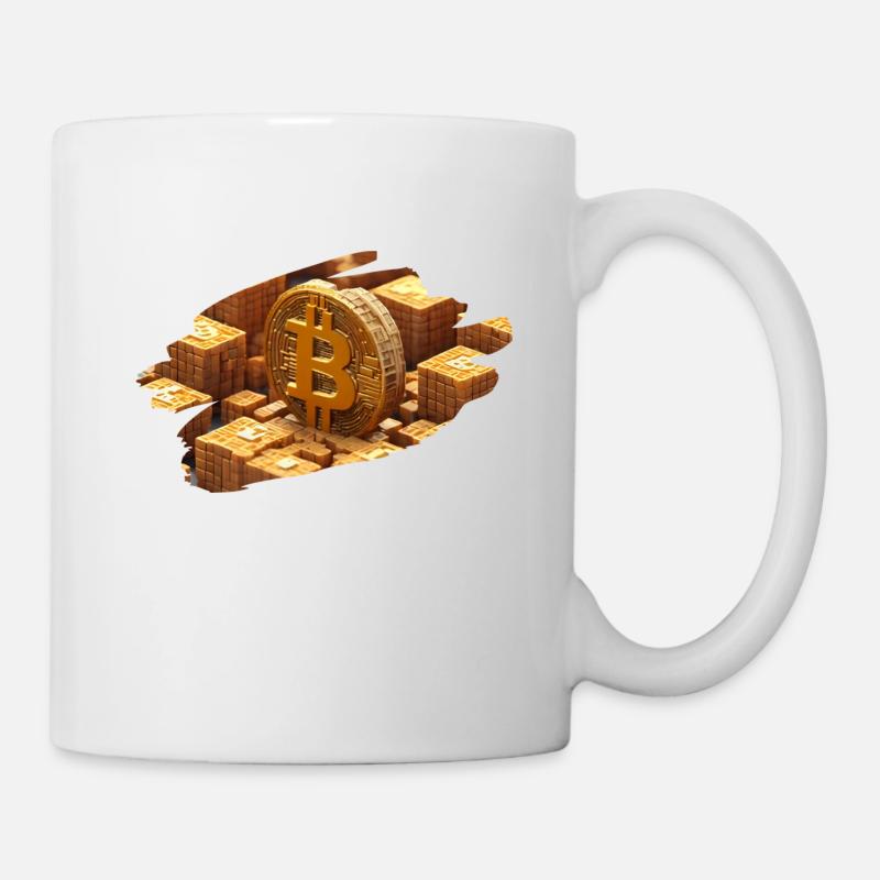 Bitcoin Treasure - Mug - white