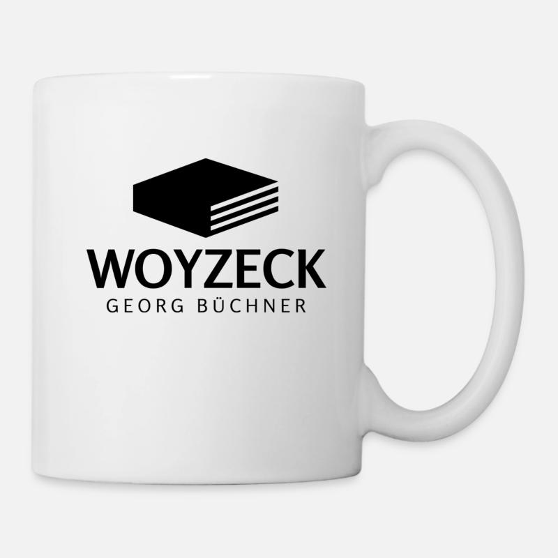 Woyzeck - Georg Büchner - Deutsch LK-Deutschlehrer - Tasse - Weiß