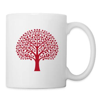 Arbre - Mug blanc - blanc - Droite