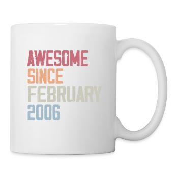 February 2006, 18th Anniversary 2006 February 18 Years - Mug - white - Right