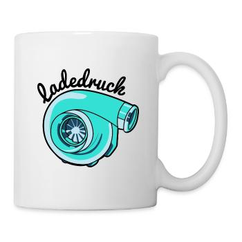 Ladedruck Mint - Tasse - Weiß - Rechts