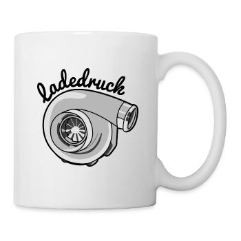 Ladedruck Grau - Tasse - Weiß - Rechts