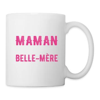 Femme Maman et Une Belle Mère Qui Déchire - Mug blanc - blanc - Droite