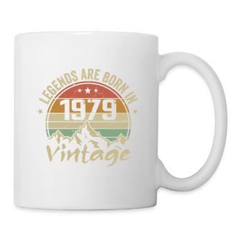 Cadeau Anniversaire 1979 Vintage 1979 Retro 1979 - Mug blanc - blanc - Droite