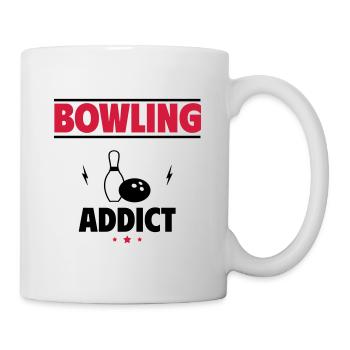 Bowling Addict - Mug - white - Right