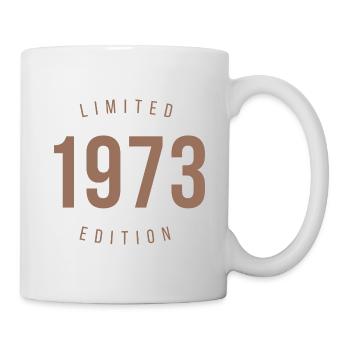 1973 Limited Edition Retro Style Geburtstagsgeschenk - Tasse - Weiß - Rechts