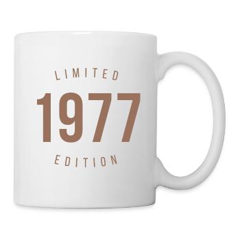 1977 Édition limitée Style rétro Cadeau d’anniversaire - Mug blanc - blanc - Droite
