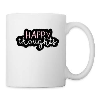 Happy thoughts - Mug - white - Right