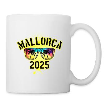 Mallorca 2025 Palm Trees Beach - Mug - white - Right