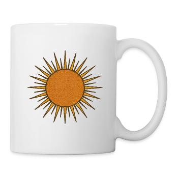 Vintage Radiant Sun - Mug - white - Right