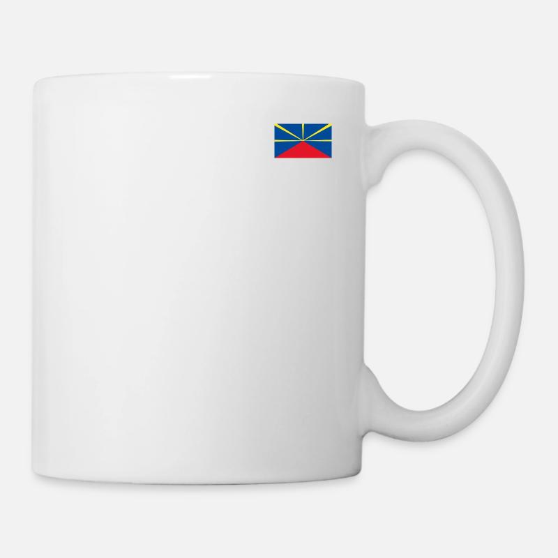 974 Ker Kreol - Drapeau MAHAVELI - Mug blanc - blanc