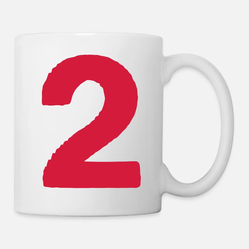 2 - Mug blanc - blanc