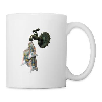 Geldhahn - Tasse - Weiß - Rechts