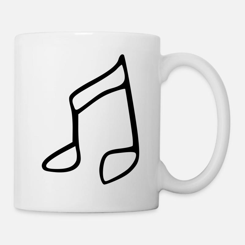 Note - Tasse - Weiß