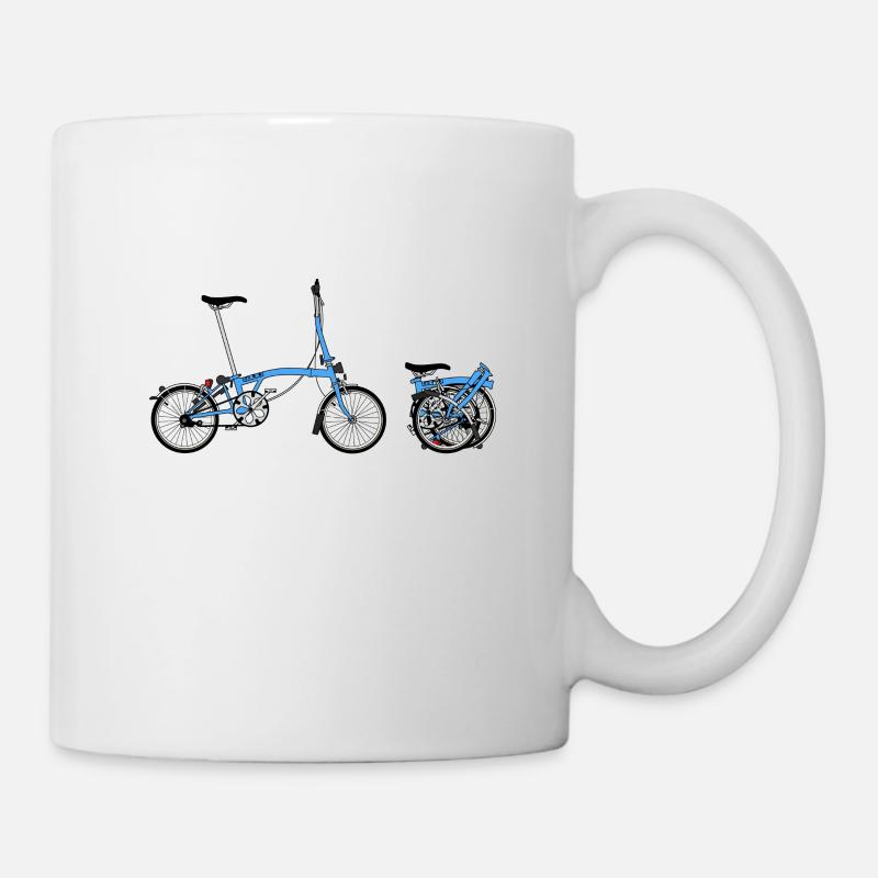 Brompton vélo - Mug blanc - blanc