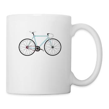 Fahrradsport - Tasse - Weiß - Rechts