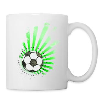 Football design (star) 01 - Mug - white - Right