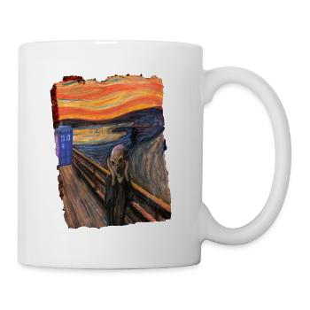 Screaming Tardis - Mug - white - Right