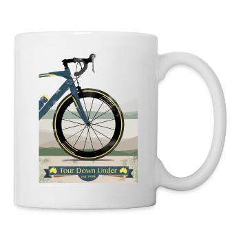 Tour Down Under Bike - Tasse - Weiß - Rechts