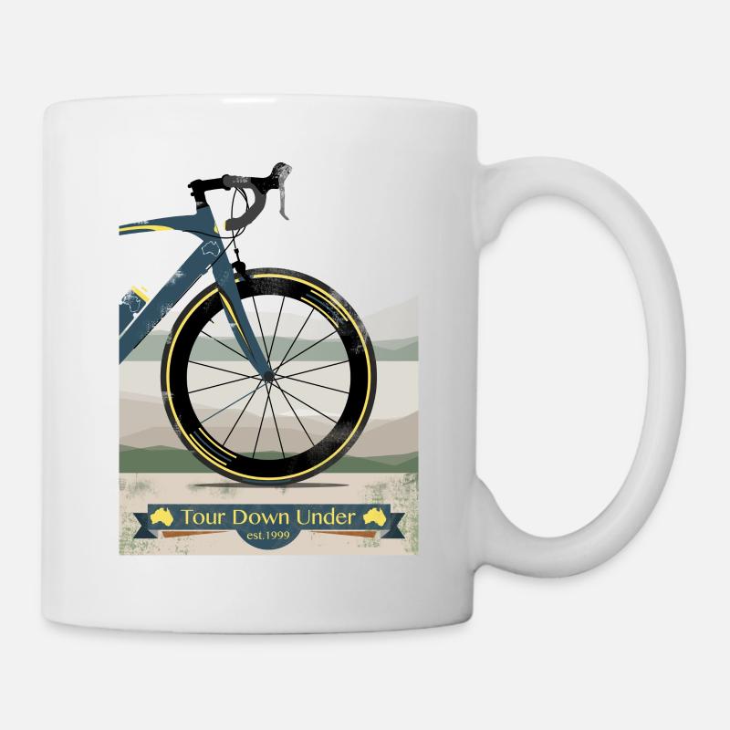 Tour Down Under vélo - Mug blanc - blanc
