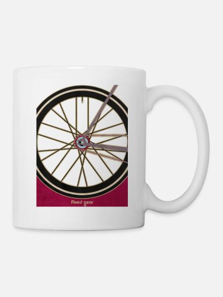 Simple vélos vitesse - Mug blanc - blanc
