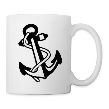 Anker - Tasse - Weiß - Rechts