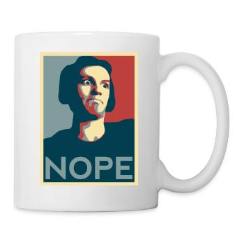 NOPE USA - Mug blanc - blanc - Droite