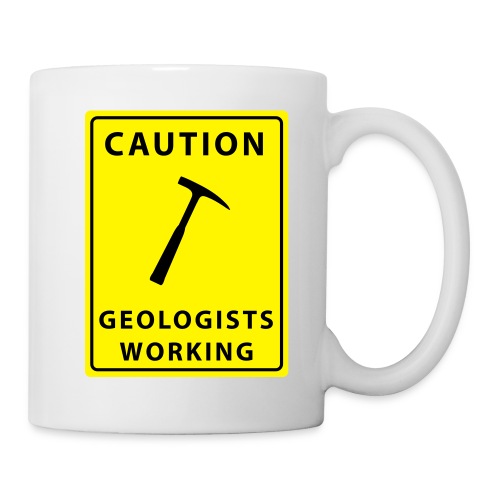 panneau us geologist 2 - Mug blanc