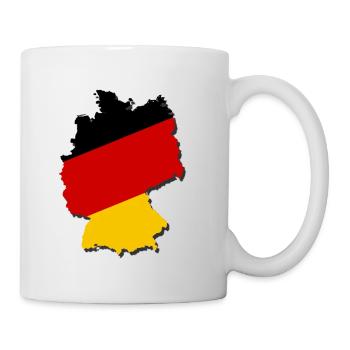 Deutschland - Tasse - Weiß - Rechts