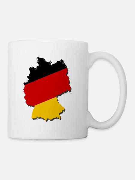 Deutschland - Tasse - Weiß