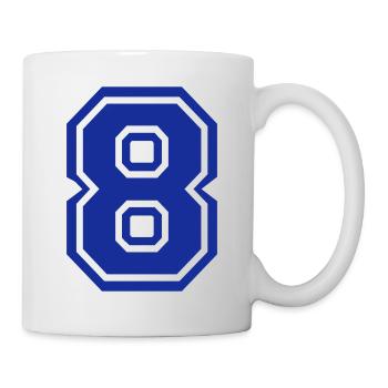 8 - Mug blanc - blanc - Droite