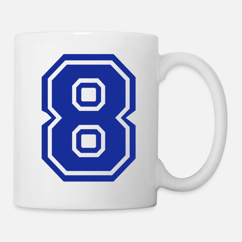8 - Tasse - Weiß