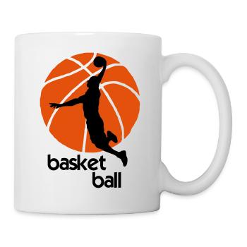 Basketball Player - Tasse - Weiß - Rechts