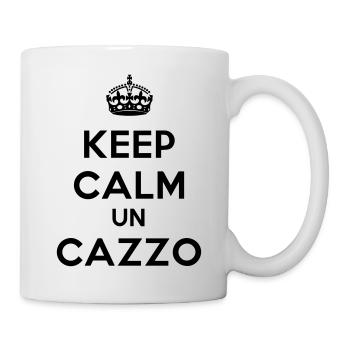 keep calm un cazzo - Mug - white - Right