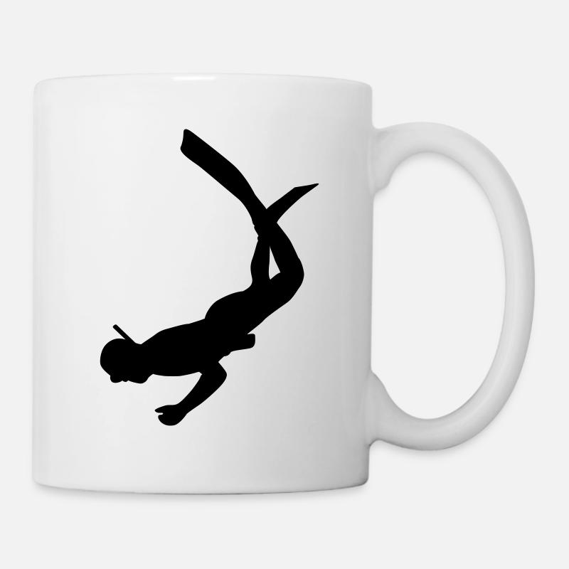 plongeur4 - Mug - white