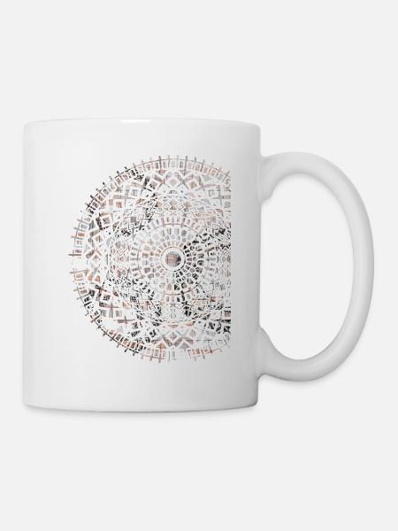mandala - Mug - white