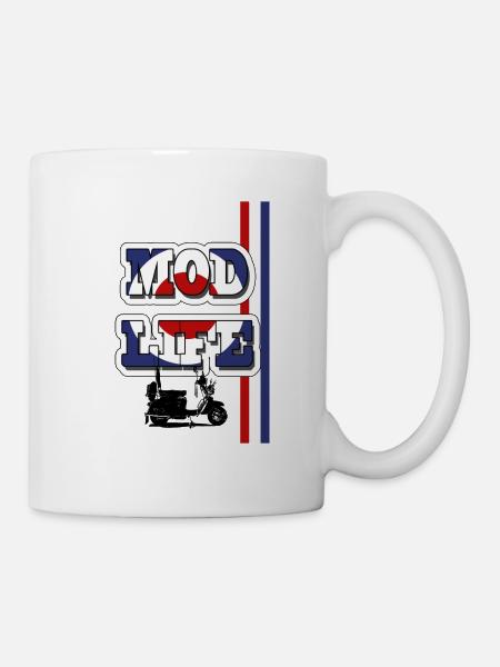 MOD LIFE - Mug - white