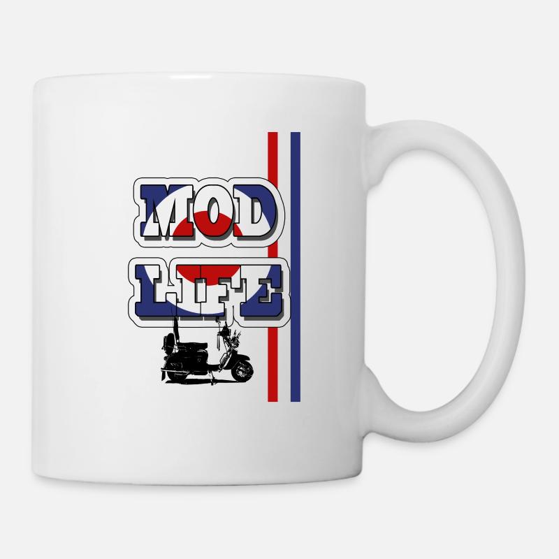 MOD LIFE - Mug - white