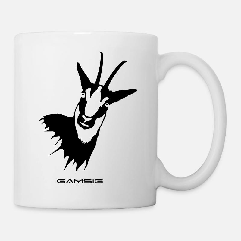 Gamsig - Tasse - Weiß