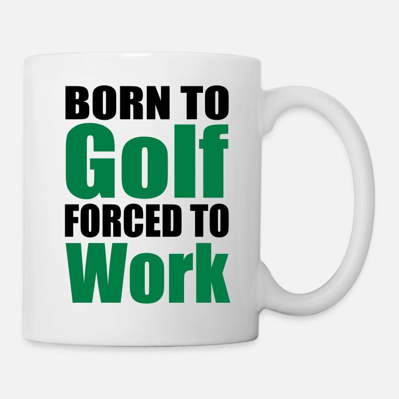 Golf - Tasse - Weiß