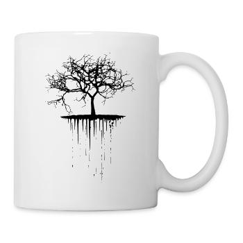 arbre - Mug blanc - blanc - Droite