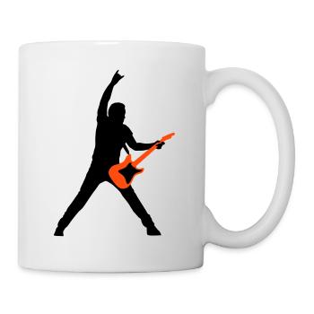 rock_gitarrist_2c - Mug - white - Right