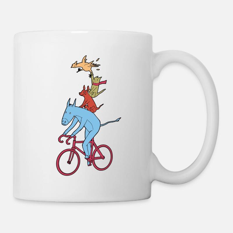 Bicycle Fairy tale - Tasse - Weiß