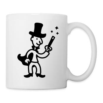 Magician - Line - Mug - white - Right