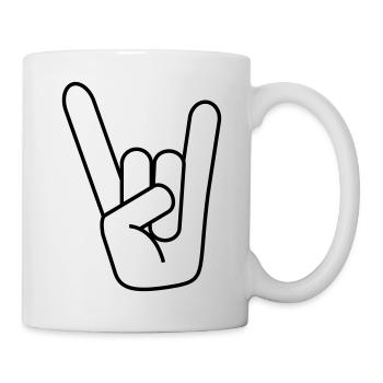 rockhand_nic - Tasse - Weiß - Rechts