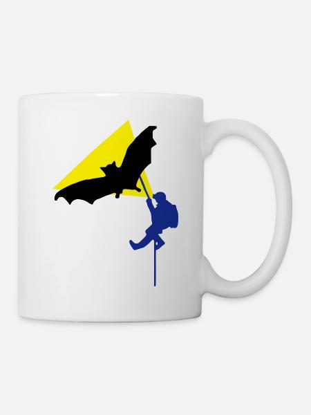 spéléo 9 - Mug blanc - blanc