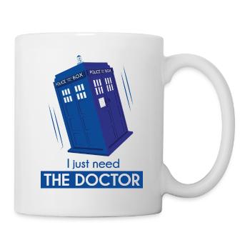 I just need the doctor -2 - Mug blanc - blanc - Droite
