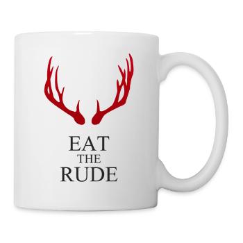 Hannibal - Eat the rude - Tasse - Weiß - Rechts