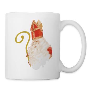 Sinterklaas - Mok - wit - Rechts