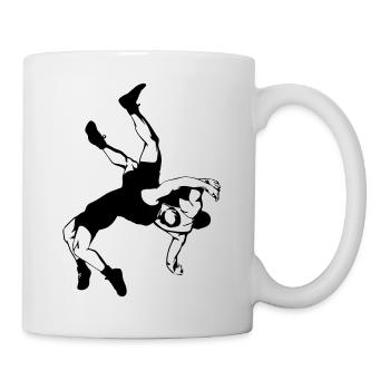 Ringer - Tasse - Weiß - Rechts